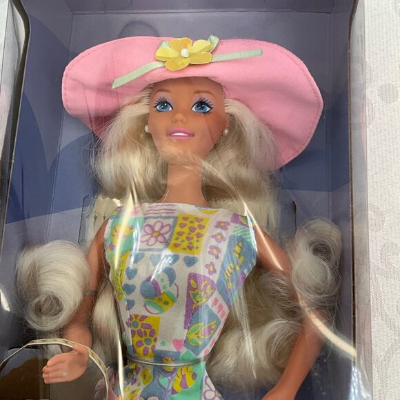 Easter Style Barbie Special Edition Doll In Box #17651 - Picture 3 of 5